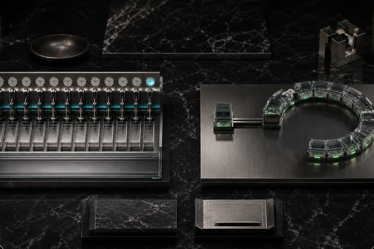 Two reporting mechanisms show a newly active cadence and a partial cap-table assembly with a crucial missing segment.